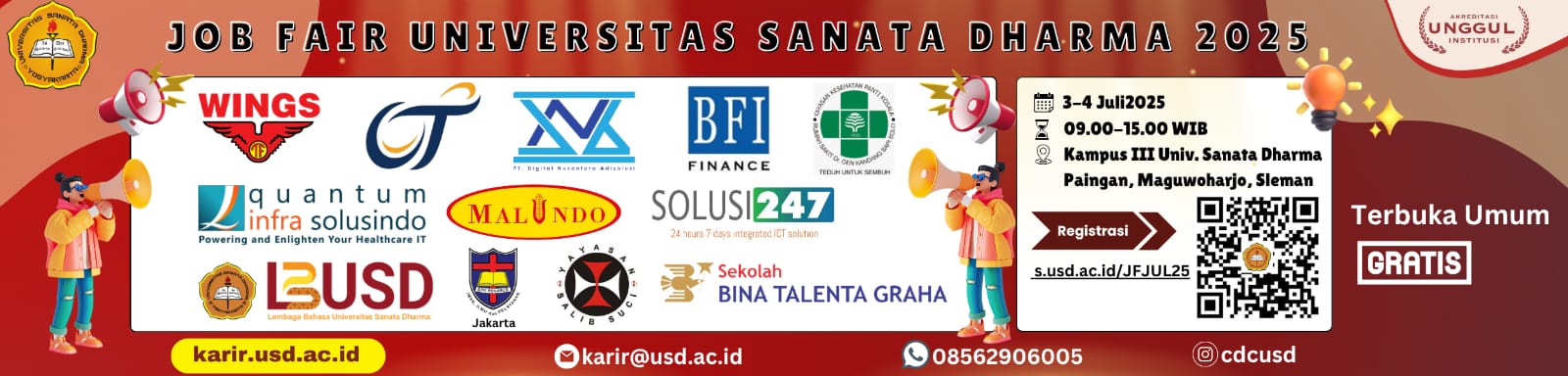 JOB FAIR USD 2025