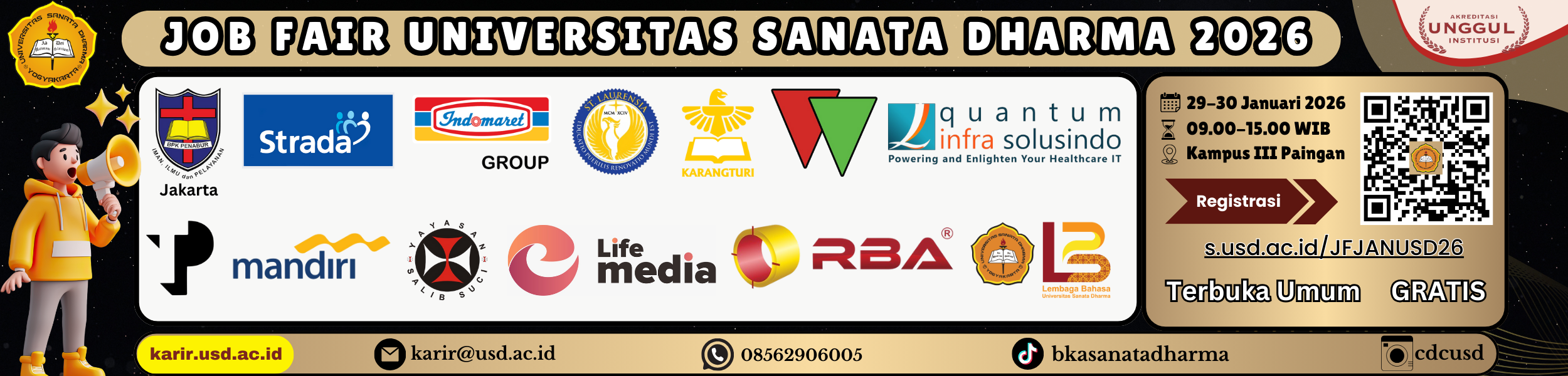 Job Fair USD Januari 2026